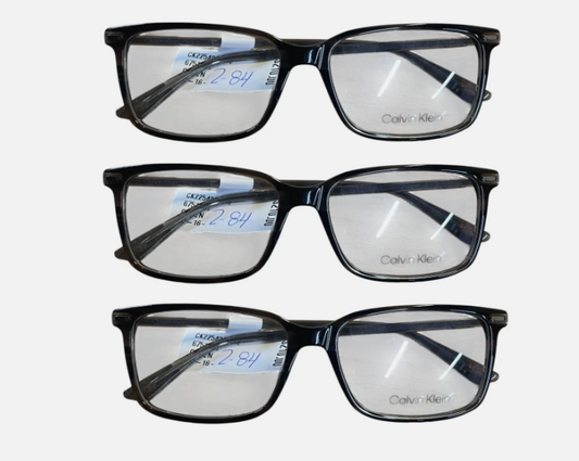 Lot of 3 Calvin Klein Men's CK22542G 317 Eyeglasses Frames Olive Green 56-16-145