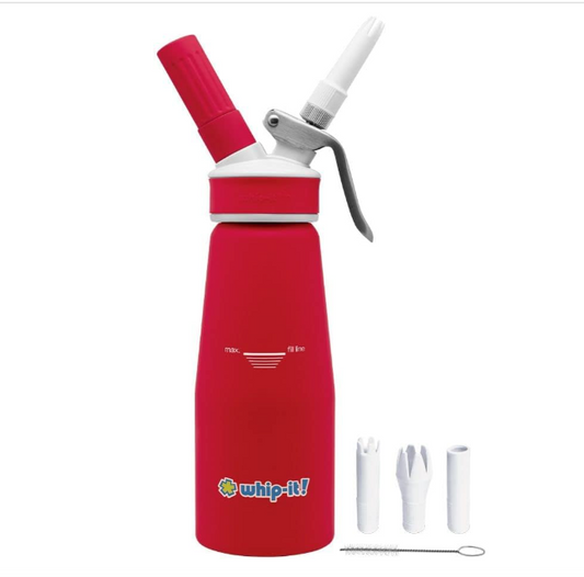 1/2 L Whip-It! Accent, Red