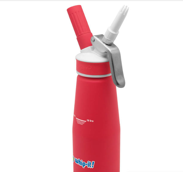 1/2 L Whip-It! Accent, Red