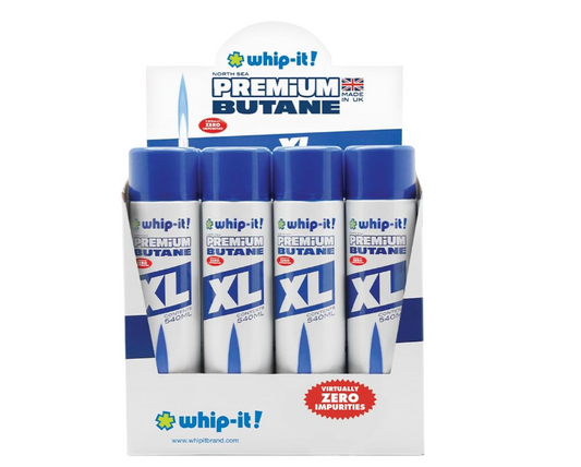Premium Butane XL (540ml) - 12 Pack, Blye, BU-Prem12-540