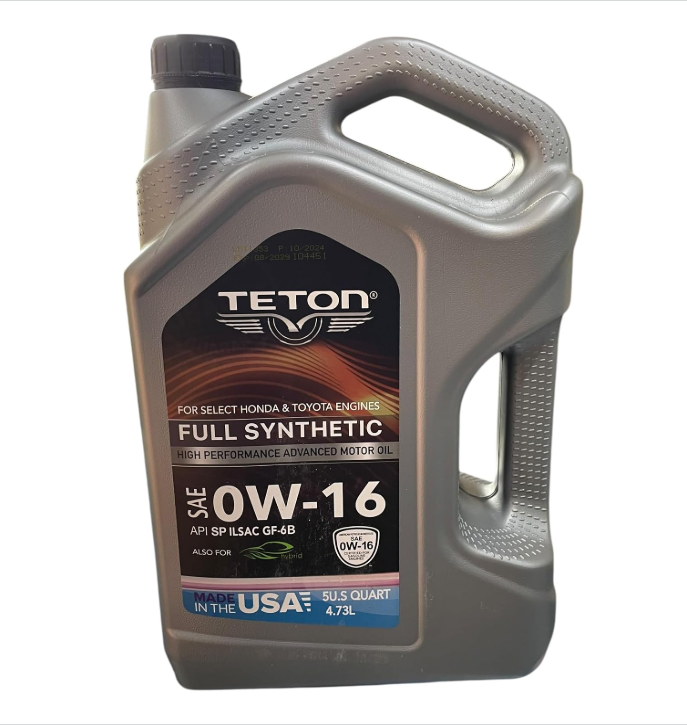 0W-20 Advanced Full Synthetic High Performance Advanced Motor Oil API SP ILSAC GF-6A 5 Quarts 4.73L Made in USA For Gasoline Engines (1)
