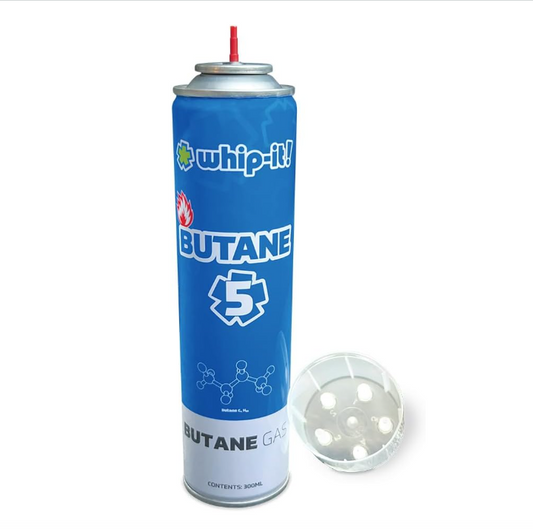 Whip-It! Butane 5 (300ml), Blue