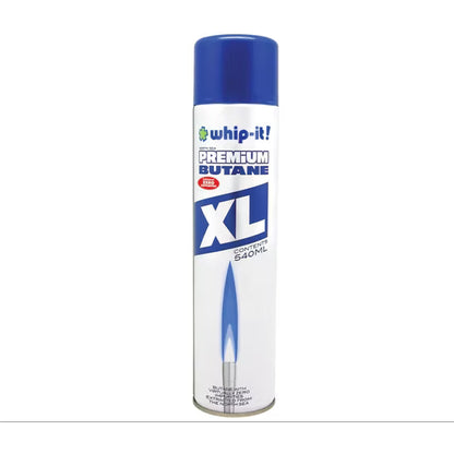 Whip-It! Premium Butane XL 540ml - 12 Pack